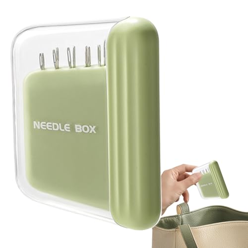 Magnetischer Ansichtsnadelhalter für Sticknadeln - Stilvoller Elementhalter mit sicherem Verschluss, Backup Box für Strickwaren | Nähbehälter für Zuhause, Reisen und Schlafen Magnetischer Ansichtsnadelhalter für Sticknadeln - Stilvoller Elementhalter mit sicherem Verschluss, Backup Box für Strickwaren | Nähbehälter für Zuhause, Reisen und Schlafen von Générique