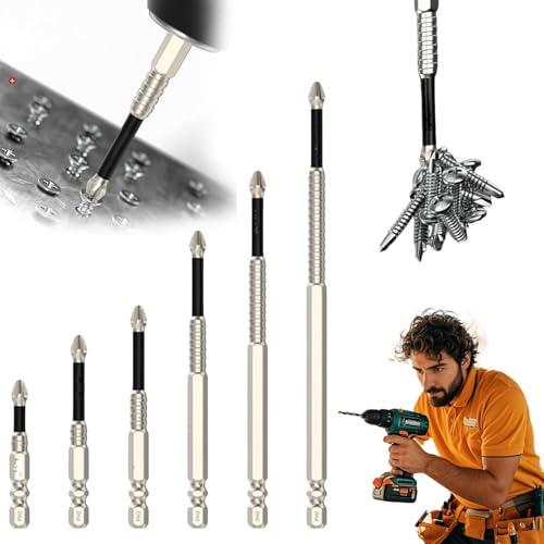 Magnetischer Schraubendreher, Mikro-Bohrer, Spiralbohrer, Kohlenstoffstahl, Wolfram, für präzise elektrische Präzision, stoßfest, hohe Härte, 50, 65, 75, 100, 120, 150 mm, 6 Stück Magnetischer Schraubendreher, Mikro-Bohrer, Spiralbohrer, Kohlenstoffstahl, Wolfram, für präzise elektrische Präzision, stoßfest, hohe Härte, 50, 65, 75, 100, 120, 150 mm, 6 Stück von Générique