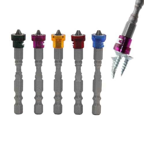 Magnetisches Bohrer-Bit, Bohrschrauberbit | Präzisions-Schraubendreher-Bit, magnetisch, 5-teilig – robustes rutschfestes Zubehör für Holzbearbeitung, Metallbearbeitung Magnetisches Bohrer-Bit, Bohrschrauberbit | Präzisions-Schraubendreher-Bit, magnetisch, 5-teilig – robustes rutschfestes Zubehör für Holzbearbeitung, Metallbearbeitung von Générique