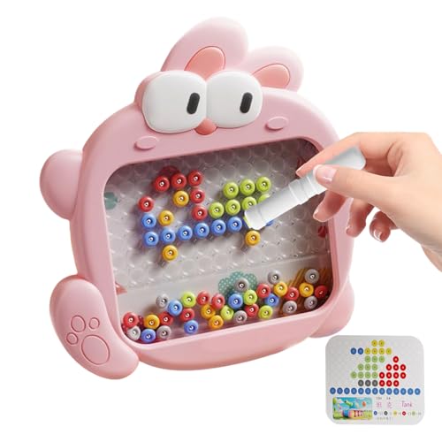 Magnetisches Zeichenbrett, 6,22 Zoll (16,2 cm), Lerntablett, niedliches Haustier-Themenspielzeug mit Löschdisplay, Magnetpad für Haustiere von Générique