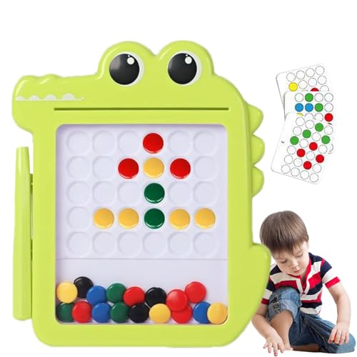 Magnetisches Zeichenbrett – 143 g, niedliches Krokodil-Abs, Puzzletisch, magnetisch, Lernspielzeug für die Vorschule, Lernspielzeug für die Familie, Lehrer von Générique