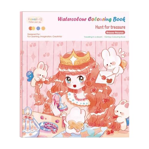 Malheft mit Wasserbasis, künstlerisches Kreativ-Set für | Cartoon-Kunst, Anfänger, Kreativ-Set, lustig, für Kinder ab 3 Jahren von Générique