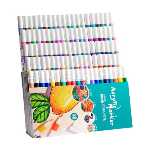 Malmarker Stoffmarker, dünner Acryl-Stift | Langlebige Marker, leichte Marker, einfache Stützmarker, Geschenke für Geburtstage, Tage und Malmarker Stoffmarker, dünner Acryl-Stift | Langlebige Marker, leichte Marker, einfache Stützmarker, Geschenke für Geburtstage, Tage und von Générique