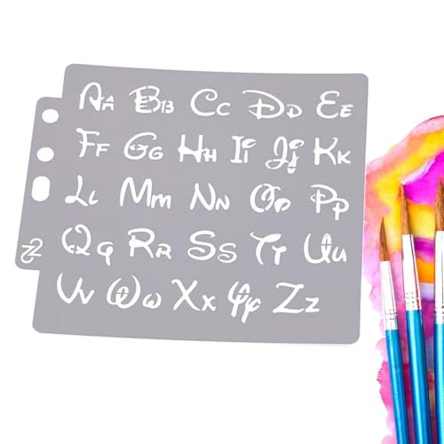 Malvorlagen für Wand, Sprühmalschablone, präzise, vielseitige Sprühmalschablone, tragbare Buchstabenvorlagen, wiederverwendbare Malschablone für Stoff, Möbel, Papier Malvorlagen für Wand, Sprühmalschablone, präzise, vielseitige Sprühmalschablone, tragbare Buchstabenvorlagen, wiederverwendbare Malschablone für Stoff, Möbel, Papier von Générique