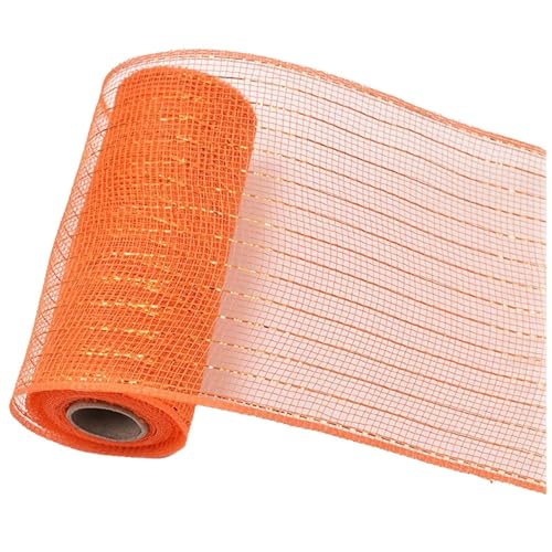 Mesh Band für Weihnachten Basteln - Halloween Netzband Dekoration, kreative Netzrollen, Netzband für Halloween, Ostern, Kränze herstellen, Verpacken Mesh Band für Weihnachten Basteln - Halloween Netzband Dekoration, kreative Netzrollen, Netzband für Halloween, Ostern, Kränze herstellen, Verpacken von Générique