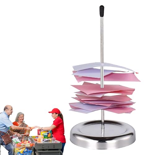 Metall-Notizblock, Empfänger-Halterung für Ticket, Safe Ticket Stabber mit Schutzklappe, Bill Storage Equipment für Hotel, Restaurant, Kitchen Supplies, and Organization von Générique