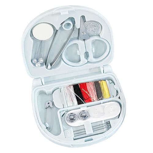 Mini-Sew Supplies-Set, kompakte Mini-Sew Supplies mit einer Spule in 6 Farben, tragbares Baumwoll-Pflege-Set für zu Hause, Reisekleidung, Camping, Geschenk Mini-Sew Supplies-Set, kompakte Mini-Sew Supplies mit einer Spule in 6 Farben, tragbares Baumwoll-Pflege-Set für zu Hause, Reisekleidung, Camping, Geschenk von Générique