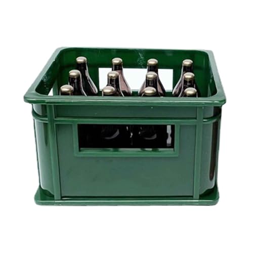 Miniatur-Bierflaschenbox - Mini Bierflaschen | Miniaturspielzeug für Männer und Bierliebhaber, Foto Requisiten, Tischdekoration für die Dekoration von Gartenpub Bar von Générique