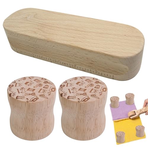 Mustergewichte für la, runde Holzgewichte – Schnittmuster, Stoffgewicht, Papier zum Schreiben von Zeichnungen von Générique