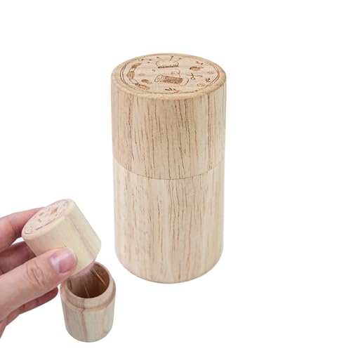 Nadelhalter Etui für Nähmaschine | Nadelaufbewahrungsbox mit Nadelkissen aus Holz - Nähwerkzeuge für Handarbeiten, Design mit Deckel, praktische kompakte Aufbewahrung Nadelhalter Etui für Nähmaschine | Nadelaufbewahrungsbox mit Nadelkissen aus Holz - Nähwerkzeuge für Handarbeiten, Design mit Deckel, praktische kompakte Aufbewahrung von Générique