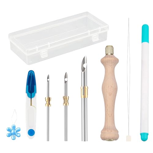 Nadelstanz-Set für Anfänger, Punch-Nadelstich-Set, Nadelstich-Set, Stick-Werkzeug-Aufbewahrungsbox für Bastelprojekte von Générique