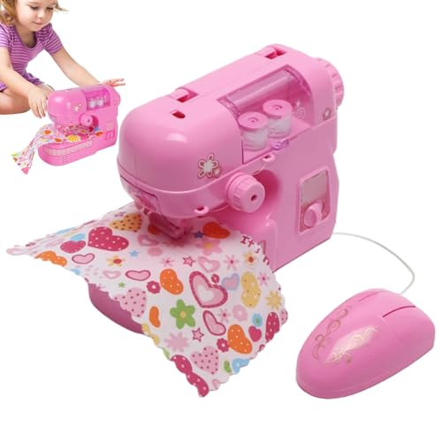 Nähmaschine für Kinder, 8 – 12 Jahre, elektrische Nähmaschine, einfach zu bedienen | Kreatives Spielzeug aus Stoff, Reparatur von Kleidung, Haus Anfänger und Nähmaschine für Kinder, 8 – 12 Jahre, elektrische Nähmaschine, einfach zu bedienen | Kreatives Spielzeug aus Stoff, Reparatur von Kleidung, Haus Anfänger und von Générique