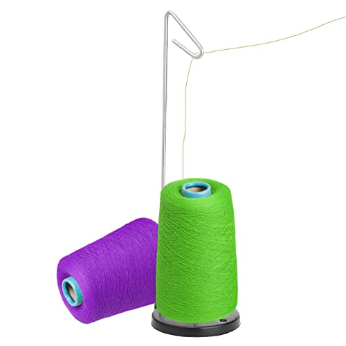 Nähmaschinen-Halterung | Spulenhalter für Einzelnähgarne mit Basis | Garnspulenhalter, tragbarer Spulenhalter für Overlock-Stickerei, Nähen zu Hause Nähmaschinen-Halterung | Spulenhalter für Einzelnähgarne mit Basis | Garnspulenhalter, tragbarer Spulenhalter für Overlock-Stickerei, Nähen zu Hause von Générique