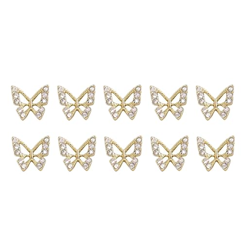 Nagel-Strass, Strass für Nägel | 10 Stück Nagelschmuck Schmetterlinge | Nagelschmuck | Nagelschmuck | Acryl Nagel-Charm, Dekoration und Nagel-Strass, Strass für Nägel | 10 Stück Nagelschmuck Schmetterlinge | Nagelschmuck | Nagelschmuck | Acryl Nagel-Charm, Dekoration und von Générique