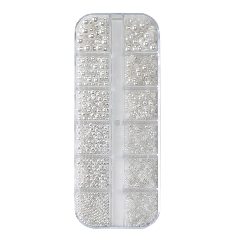Nageldekoration – dekorative Perlen für elegantes Nageldesign, langlebiges Zubehör für den mobilen Gebrauch, professionell, Zuhause und draußen – ideal für Freundin, Ehefrau, Freundin von Générique