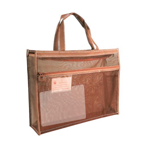 Netz-Kunst-Aktentaschen | transparente Posteraufbewahrung für 17 x 13 x 4,4 Zoll Poster mit Griff und A3-Projekt für Schule, von Générique