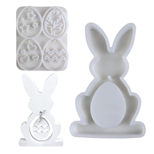 Niedliche Hasenform, Harz Hasenform - Cartoon Osterei Ornament Form | Niedliche Gießformen, Wiederverwendbare Lehmform für Gips, Epoxidharz, Beton Niedliche Hasenform, Harz Hasenform - Cartoon Osterei Ornament Form | Niedliche Gießformen, Wiederverwendbare Lehmform für Gips, Epoxidharz, Beton von Générique