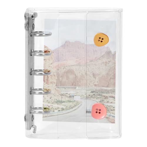 Ordner zum Organisieren von Aufklebern | Selbstklebendes Album, Planer, transparent, Kollektion Reisetagebuch, Schule, Haus, Erwachsene von Générique