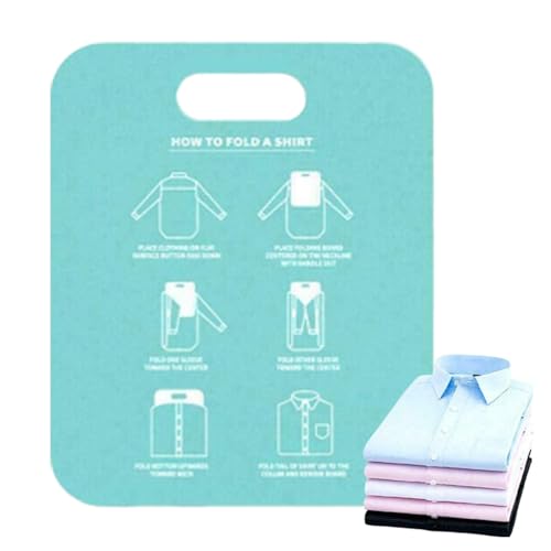 Ordnertafel für Hemden – Ordnertafel für Kleidung | Faltbrett für T-Shirts | Organizer für Falthemden | Wäsche-Ordner-Tabelle | T-Ordnerhilfe von Générique