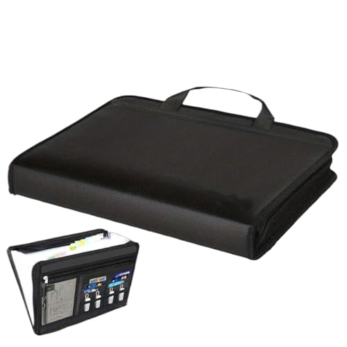-Organizer – Dokumentenorganizer mit Fächern – -Ordner wasserdicht für den Einsatz am Arbeitsplatz im Klassenzimmer zu Hause, in der Schule und auf Reisen -Organizer – Dokumentenorganizer mit Fächern – -Ordner wasserdicht für den Einsatz am Arbeitsplatz im Klassenzimmer zu Hause, in der Schule und auf Reisen von Générique