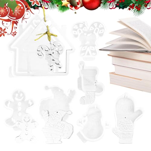 Ornament Formen für Epoxidharz, Harzformen für Weihnachtsanhänger | DIY DIY Schmuck Herstellung Formen | Gießharz Ornamente Formen mit Ornamenten zum Thema von Générique