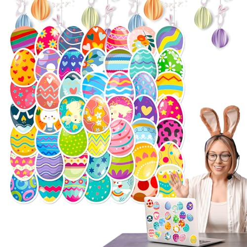 Osteraufkleber - Haseneier Aufkleber, Cartoon Eier und Hasen Aufkleber für Wasserflaschen | Graffiti Ostern Deko Deko für Laptops, Gepäck, Osteraufkleber - Haseneier Aufkleber, Cartoon Eier und Hasen Aufkleber für Wasserflaschen | Graffiti Ostern Deko Deko für Laptops, Gepäck, von Générique