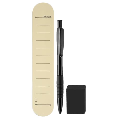 Pad-Memo Handgelenkband, Memo-Klapp-Armbänder - Hinweis Notizarmband mit Stift und Radiergummi - Wiederverwendbares wasserdichtes Silikonarmband für Arbeitsplaner von Générique