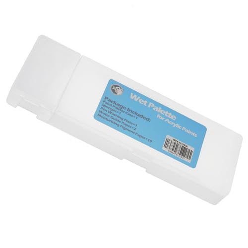Palette bleiben feucht, Palette hält die Farbe feucht | Professionelle Palette Stay Paint Wet Tray | Farbaufbewahrungspalette, feucht, tragbar, für den Außenbereich, für Hausaufgaben Palette bleiben feucht, Palette hält die Farbe feucht | Professionelle Palette Stay Paint Wet Tray | Farbaufbewahrungspalette, feucht, tragbar, für den Außenbereich, für Hausaufgaben von Générique