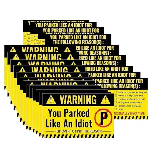 Parkkarten für schlechte Fahrer – 50 Parkplatz-Notizkarten mit mehreren und lustigen Gründen, originelle Geschenkidee für kommerzielle und Straßenbereiche Parkkarten für schlechte Fahrer – 50 Parkplatz-Notizkarten mit mehreren und lustigen Gründen, originelle Geschenkidee für kommerzielle und Straßenbereiche von Générique