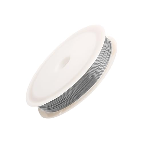 Perlendraht für Schmuck – flexible Bastelschnur ultradünn Typ Metalldraht – handgefertigte Materialien für Anfänger, Halsketten, Armbänder, für Perlen, Handwerk, Dekoration Perlendraht für Schmuck – flexible Bastelschnur ultradünn Typ Metalldraht – handgefertigte Materialien für Anfänger, Halsketten, Armbänder, für Perlen, Handwerk, Dekoration von Générique