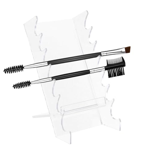 Pinselhalter aus transparentem Acryl, Make-up-Halter aus Acryl für Eitelkeit, Künstlerpinselhalter – Bleistift-Organizer für Marker, Stifte und Modellierwerkzeuge Pinselhalter aus transparentem Acryl, Make-up-Halter aus Acryl für Eitelkeit, Künstlerpinselhalter – Bleistift-Organizer für Marker, Stifte und Modellierwerkzeuge von Générique