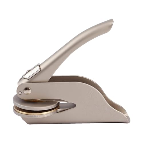 Prägestempel Buchstempel | Persönlicher Buchpräger aus Metall - Handpräge-Stempel für Bücherumschläge, Servietten, Siegelstempel für die Prägestempel Buchstempel | Persönlicher Buchpräger aus Metall - Handpräge-Stempel für Bücherumschläge, Servietten, Siegelstempel für die von Générique