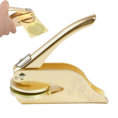 Prägestempel aus Papier, Buchprägung | Persönliche Buchprägung aus Metall, Handpräge-Stempel für Bücherumschläge, Servietten, Siegelstempel für die A Prägestempel aus Papier, Buchprägung | Persönliche Buchprägung aus Metall, Handpräge-Stempel für Bücherumschläge, Servietten, Siegelstempel für die A von Générique
