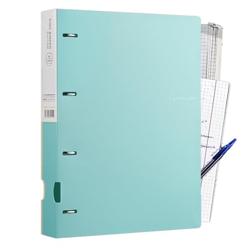 Projektordner – Projektorganisator-Ordner | 4 Löcher, Datei-Organizer Typ D, A4-Papier-Organizer, 8 cm, Organizer für Testpapier für Studenten, Effizienz von Générique