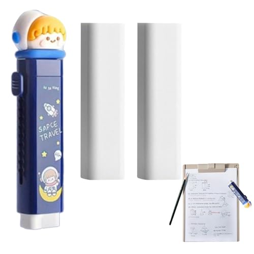 Push Pull Radiergummi – Push Pull Radiergummi | Radiergummi mit Reißverschluss, niedliches Cartoon-Design, ausziehbar für die Schule, kreativ, farbenfroher Push-Pull Gummi und sauberes Zubehör von Générique