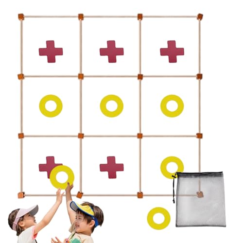 Riesige Outdoor-Spiele für | Partyspiel für Garten und Outdoor | Lernwerkzeuge Hand-Augen-Koordination, Lernspielzeug für Außenbereich, Garten, Party, Karneval, Familie, Camping und von Générique