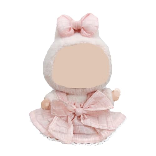 Rosa Tüllrock, niedlich, Mini-Plüschpuppe, Kleidung, Puppenkleidung, Zubehör, geeignet für 17 cm große Puppen, Kostüm-Geschenke von Générique