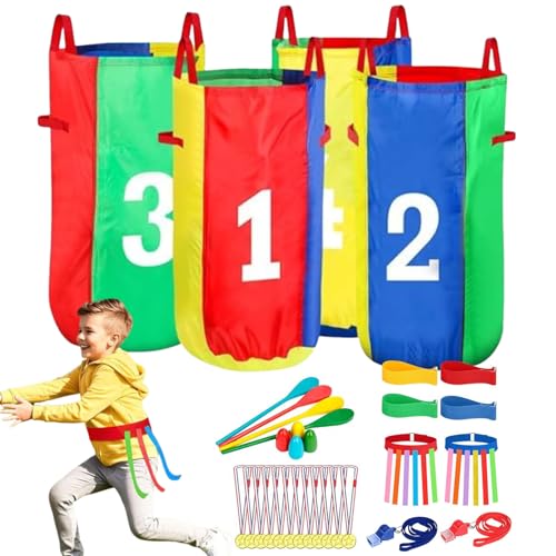 Sack Race – Kartoffel-Einkaufstaschen | Karnevalsspiele, bietet eine tragbare 3- -Spielparty für den Rasen von Erwachsenen, Geburtstag, Familienfestival Sack Race – Kartoffel-Einkaufstaschen | Karnevalsspiele, bietet eine tragbare 3- -Spielparty für den Rasen von Erwachsenen, Geburtstag, Familienfestival von Générique
