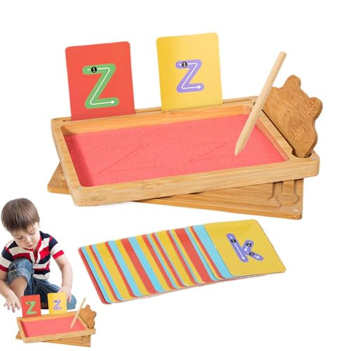 Sandbuchstaben-Zeichenbrett – Lerntipp, Lerntipp, sensorisches Schreibgerät | Interaktives Alphabet-Trainingsset, moteu-Entwicklung Sandbuchstaben-Zeichenbrett – Lerntipp, Lerntipp, sensorisches Schreibgerät | Interaktives Alphabet-Trainingsset, moteu-Entwicklung von Générique