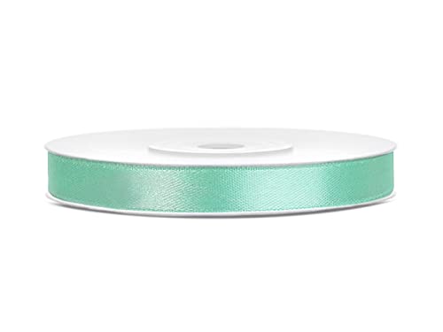 Satinband, 6mm x 25m, mint TS6-103 von PartyDeco