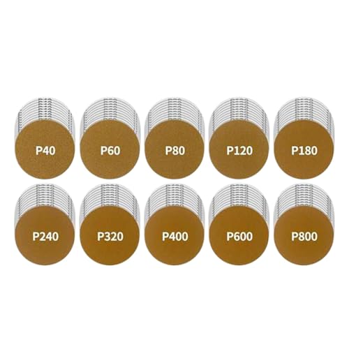 Schleifmaschinenzubehör für Bohrmaschine, Schleifpads für Bowlingkugel, Schleifscheiben 3 Zoll 107 Stück Schleifbohrerzubehör Schleifpads für Bohrmaschine, Schleifzubehör von Générique