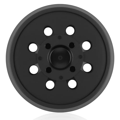 Schleifteller, 125 mm, 8 Löcher, für Bosch PEX 300 AE, PEX 400 AE, Advanced Orbit 18, Exzenterschleifer, Hook und Loop, strapazierfähig, kompatibel mit Boschschleifern, präzise Arbeit von Générique