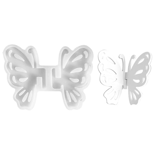Schmetterling Harz Formen,Schmetterling Epoxidharz Formen,Silikon Epoxidharz Formen Schmetterling Form Epoxidharz Formen Schmetterling Silikonform für Soja, Wachs, Ton, Gips von Générique
