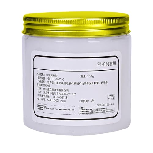Schmierfett für Tormen von Horton Sonstiges – Dachschmiermittel, Fahrzeug | Hochfeste Rostschutzformel, zuverlässiges Ausdauermittel bei Temperatur, Wartung von Autoglasmechanismus Schmierfett für Tormen von Horton Sonstiges – Dachschmiermittel, Fahrzeug | Hochfeste Rostschutzformel, zuverlässiges Ausdauermittel bei Temperatur, Wartung von Autoglasmechanismus von Générique