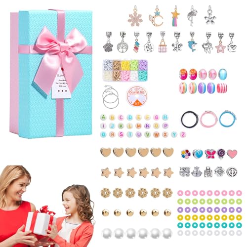 Schmuckbastelset für Mädchen, handgefertigte Perlen für Schmuckherstellung, Perlenschmuckherstellung, Seilspielzeug, Perlenschmuck herstellen, Perlenschmuck herstellen, Glühen in Schmuckbastelset für Mädchen, handgefertigte Perlen für Schmuckherstellung, Perlenschmuckherstellung, Seilspielzeug, Perlenschmuck herstellen, Perlenschmuck herstellen, Glühen in von Générique