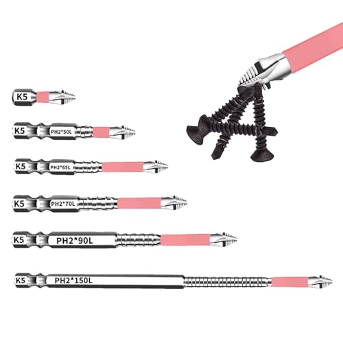 Schraubendreher-Set, kompakt, für Bohrer, magnetisches Zubehör, vielseitig, hohe Leistung, zum Festziehen, Basteln, Lösen, Holzarbeiten und Bohren Schraubendreher-Set, kompakt, für Bohrer, magnetisches Zubehör, vielseitig, hohe Leistung, zum Festziehen, Basteln, Lösen, Holzarbeiten und Bohren von Générique