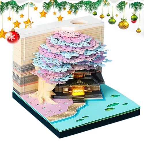 Schreibtischkalender, 3,35 Zoll -Papierschnitzkalender für Schreibtischdekoration, kreativer Kunst-Notizblock mit leichtem Riss, Memo-Pad-Organizer für Schreibtischkalender, 3,35 Zoll -Papierschnitzkalender für Schreibtischdekoration, kreativer Kunst-Notizblock mit leichtem Riss, Memo-Pad-Organizer für von Générique