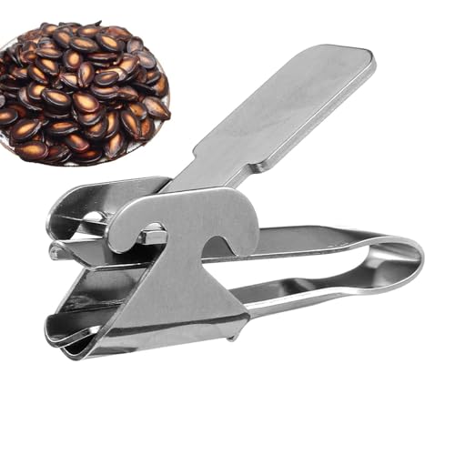Sheller, Schäler – 5,8 cm in 1 Öffner Edelstahl | Pinienkernschäler mit breiten Backen, für Küchenwerkzeug zu Hause von Générique