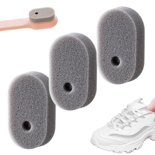 Shoe Brush, Multifunction Sneaker Scrubber, Replaceable Soap Dispenser Cleaning Tool, for Leather, Canvas Shoes, Boots, Bags, Furniture and Sneaker Care von Générique
