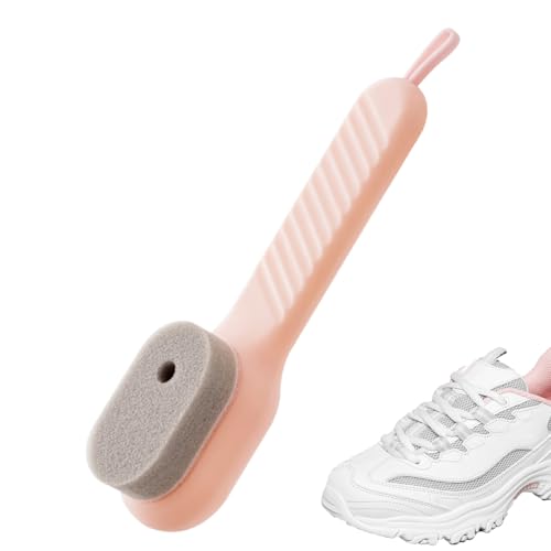 Shoe Brush, Multifunction Sneaker Scrubber, Replaceable Soap Dispenser Cleaning Tool, for Leather, Canvas Shoes, Boots, Bags, Furniture and Sneaker Care Shoe Brush, Multifunction Sneaker Scrubber, Replaceable Soap Dispenser Cleaning Tool, for Leather, Canvas Shoes, Boots, Bags, Furniture and Sneaker Care von Générique